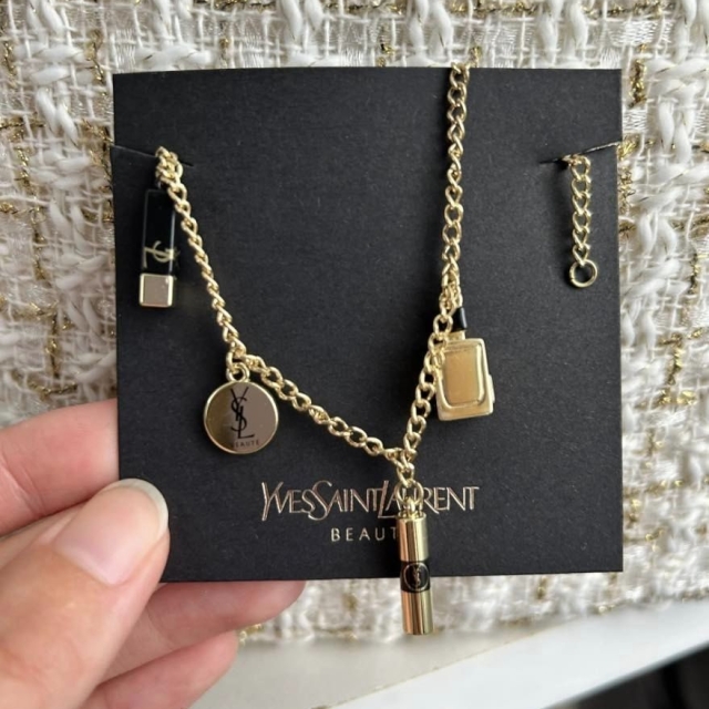 YSL VIP生日禮經典彩妝手鍊