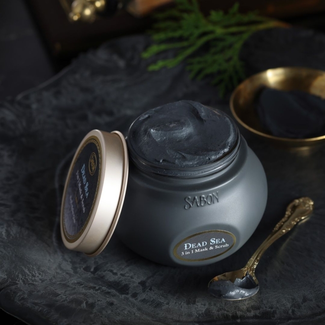 Sabon光采煥顏三效死海泥面膜200ml
