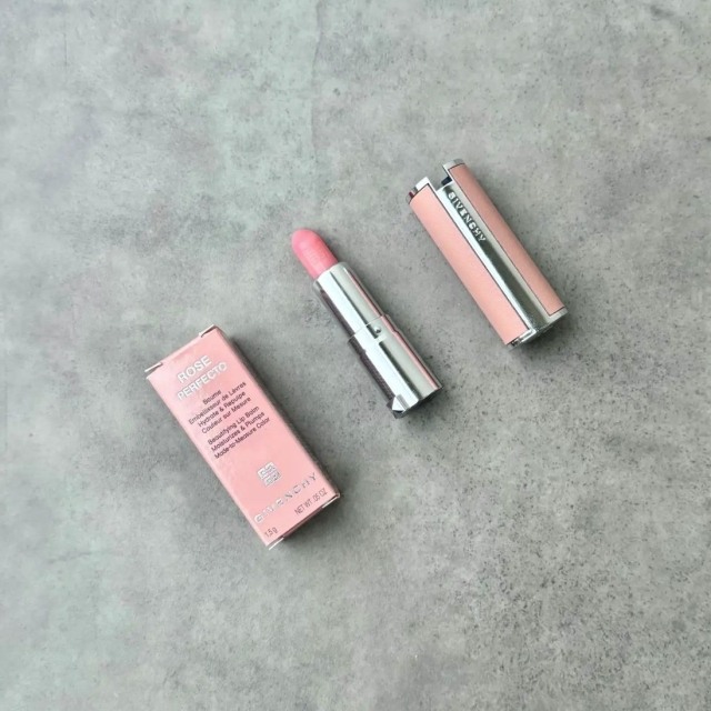 Givenchy紀梵希香吻誘惑潤色修護美唇膏1.5g#001