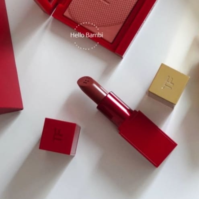 Tom Ford設計師微霧唇膏 #100 EQUUS伯爵奶茶(純紅限量版)