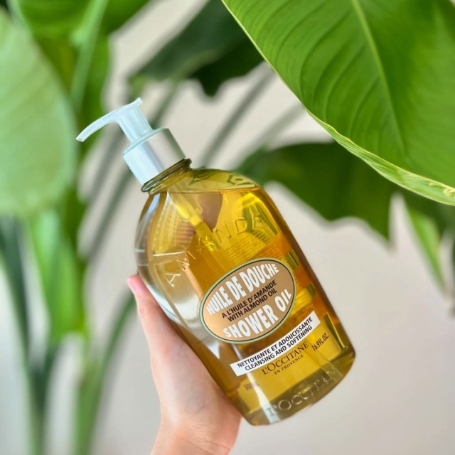 L'occitane歐舒丹杏仁沐浴油500ml