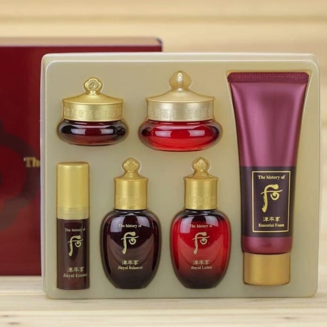 Whoo后津率享紅潤美顏6件組