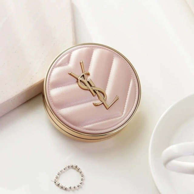 YSL聖羅蘭超模光感精華水氣墊(粉色氣墊)#B20（SPF50）