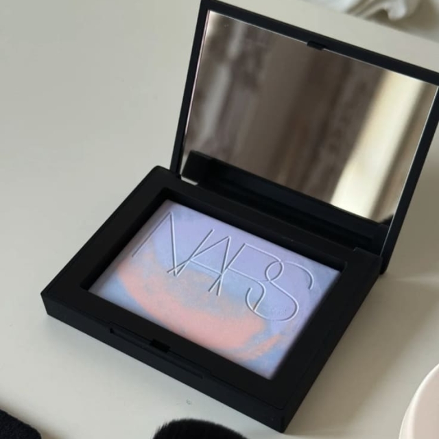 Nars 限定版裸光蜜粉餅-星雲紫10g