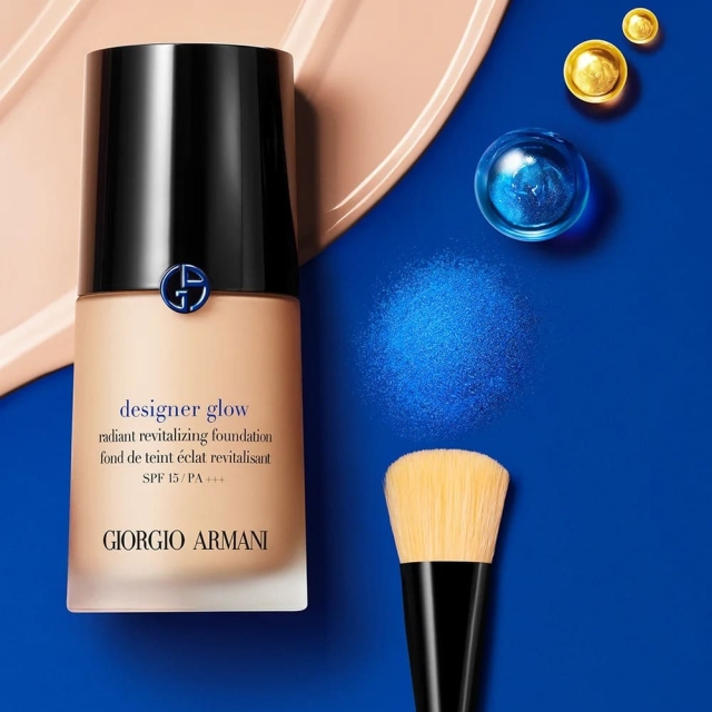 Giorgio Armani設計師水燦光影粉底30ml（藍標）#1.5 (SPF15/PA+++)