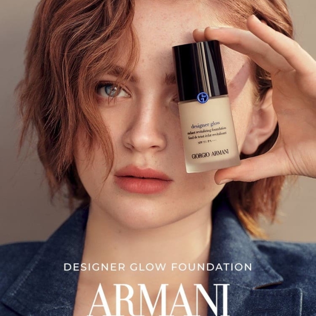 Giorgio Armani設計師水燦光影粉底30ml（藍標）#3 (SPF15)