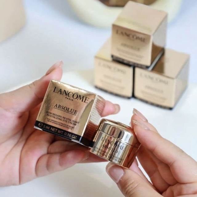 Lancome蘭蔻絕對完美黃金玫瑰修護眼霜5ml