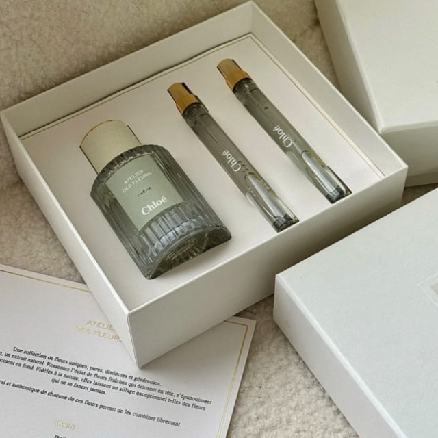 Chloe蔻依仙境花園香水三件組（白櫟之露50ml+蠟菊之淬10ml+海索草之風10ml）