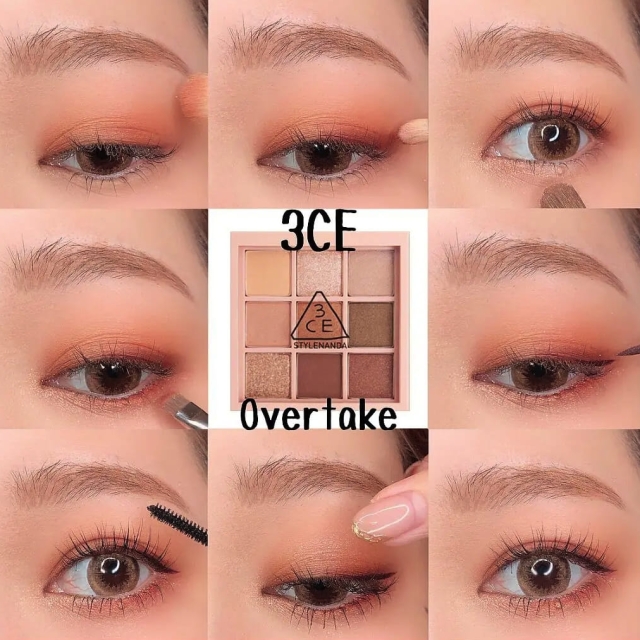 韓國3CE九宮格眼影盤#OVERTAKE