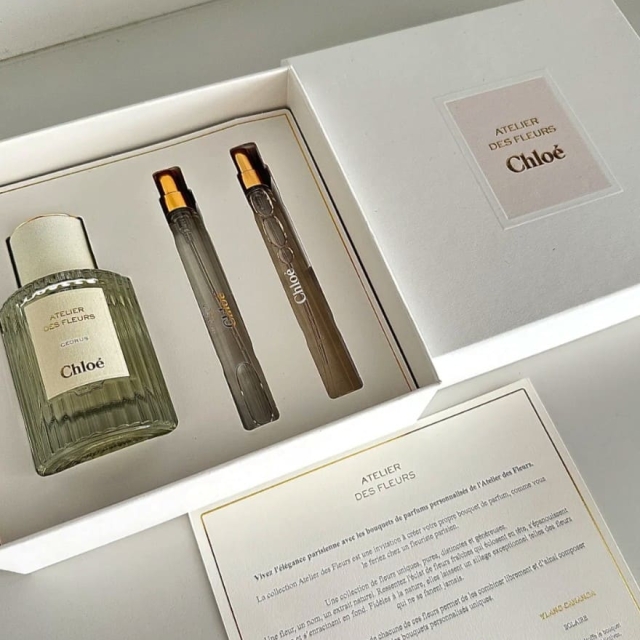 Chloé蔻依仙境花園香水三件組（北國雪松50ml+木蘭詩語10ml+繁嶼依蘭10ml）