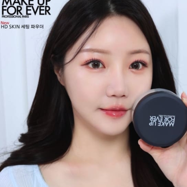 MAKE UP FOR EVER HD SKIN粉無痕柔霧輕感修片蜜粉18g#0.1戀愛粉