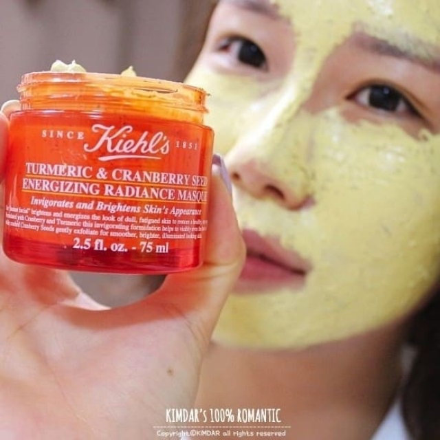 KIEHL'S 契爾氏莓果薑黃精萃亮面膜100ml