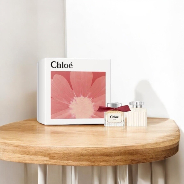 CHLOE蔻依玫瑰晨語禮盒（淡香精50ml+身體乳100ml）