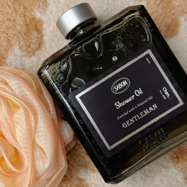 SABON紳士沐浴油400ml