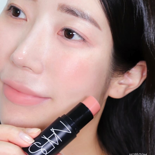NARS高調炫色眼頰棒#BEHAVE杏桃玫瑰