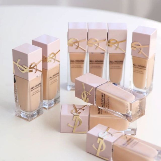 YSL聖羅蘭恆久完美裸光無瑕粉底露25ml#LN1（新款粉蓋）