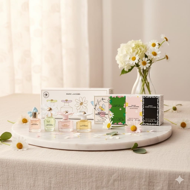 Marc Jacobs莫傑女性小香禮盒（4ml*3+5ml）