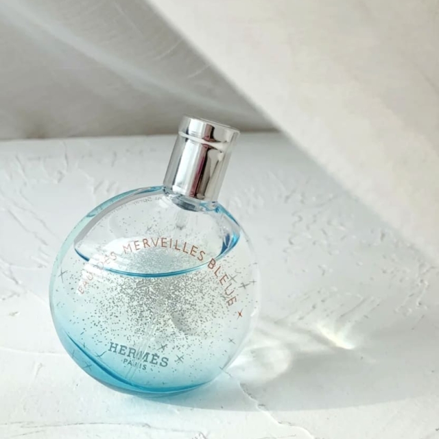 Hermes愛馬仕藍色橘彩星光淡香水50ml