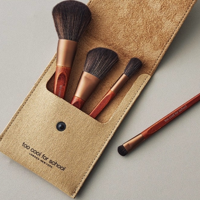 too cool for school藝術家純素刷具四件組