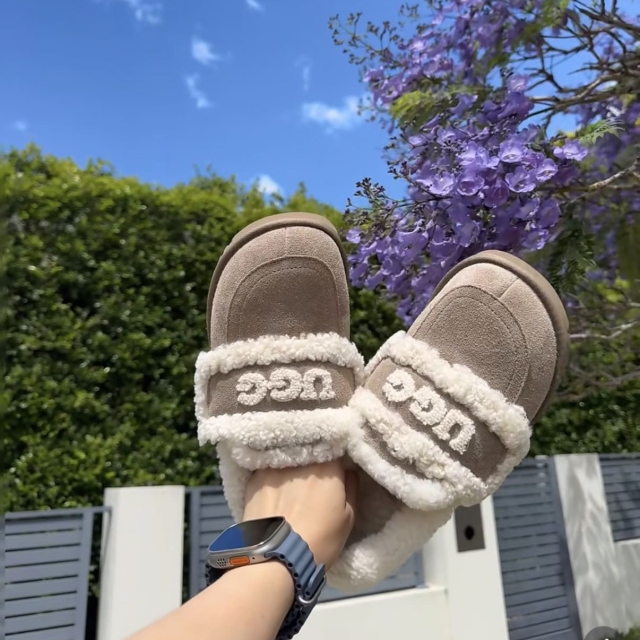 UGG AUSPECIAL小胖丁薄底雪靴（GAZELLEBROWN 綠棕色）（ES5873）