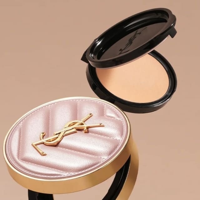 YSL聖羅蘭超模光感精華水氣墊（SPF23）補充蕊12g#B10（粉色氣墊）