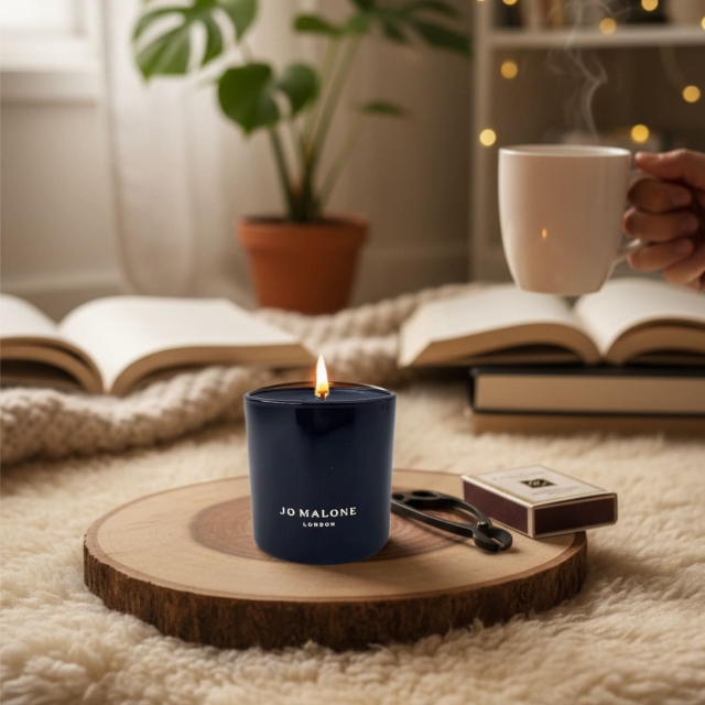 Jo Malone祖馬龍沒藥與零陵香芳醇香氛工藝蠟燭35g（無盒）