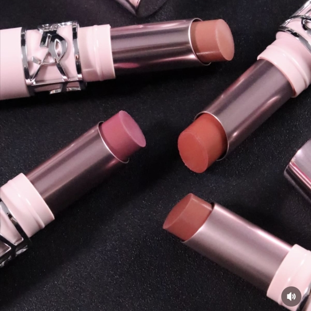 YSL聖羅蘭情挑裸吻煙霧唇膏3g#04