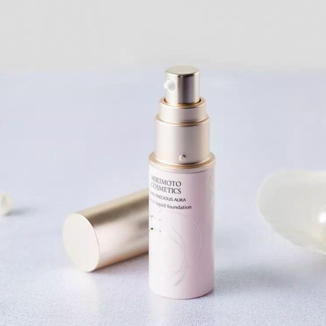 日本MIKIMOTO珍珠精華粉底液25ml#OC 03 自然