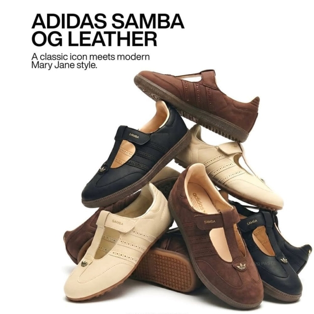 Adidas愛迪達Originals samba OG瑪莉珍鞋#經典黑