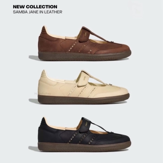 Adidas愛迪達Originals samba OG瑪莉珍鞋#可可棕