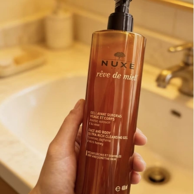 NUXE巴黎歐樹蜂蜜溫和潔面凝膠400ML