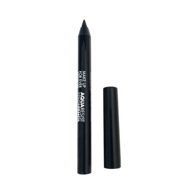 AKE UP FOR EVER AQUA 24H防水持色眼線膠筆0.2g#01墨夜純黑