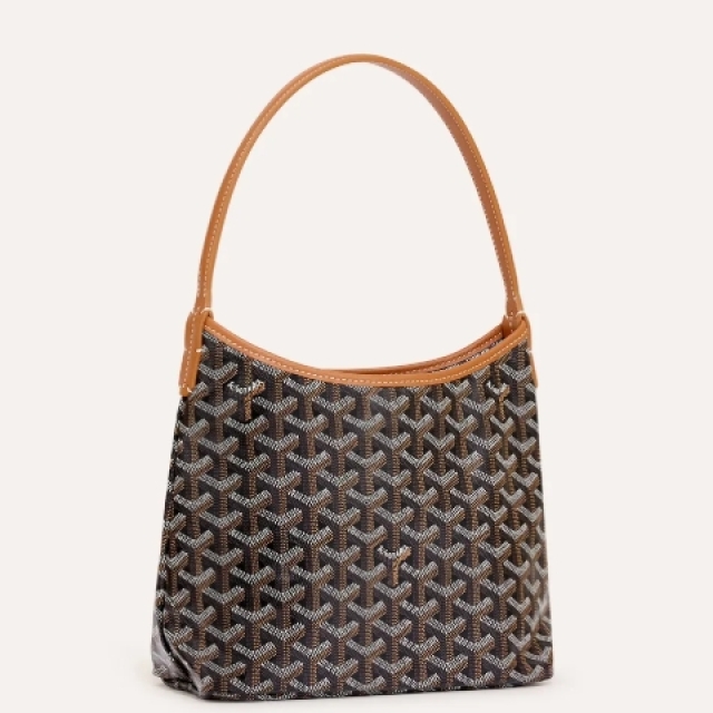 【精品】GOYARD Hobo Bohème Mini 肩背包 -黑棕