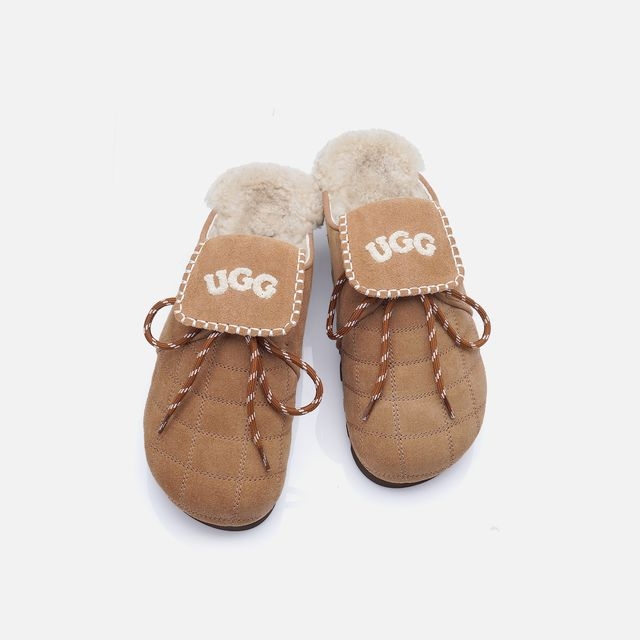 UGG OZLANA哈林頓穆勒鞋（OZ3019）CHESTNUT