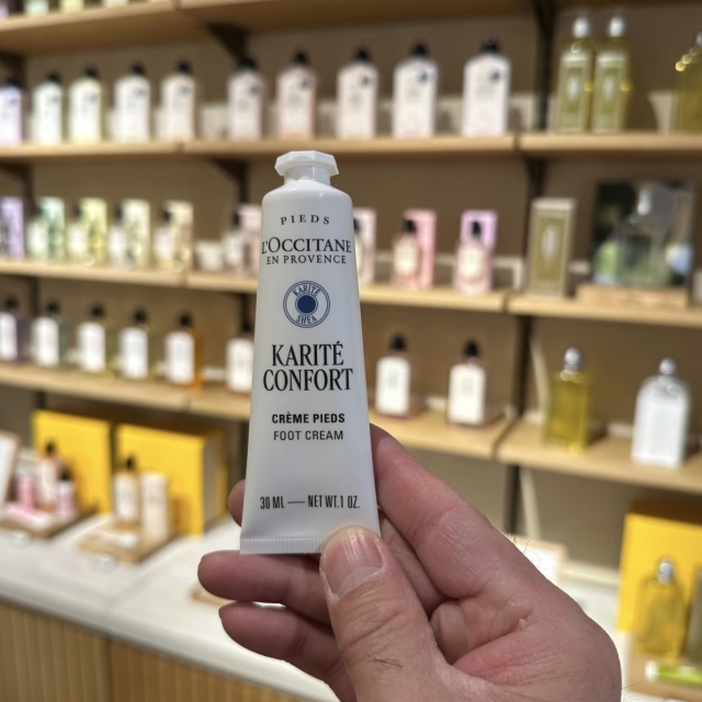 L'occitane歐舒丹乳油木護足霜30ml