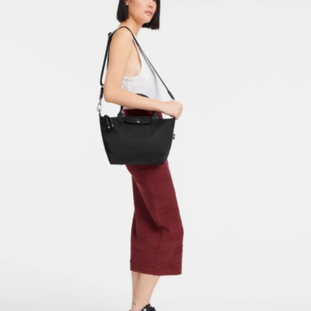 【精品】 Longchamp Le Pliage Energy 手提包 S 黑色