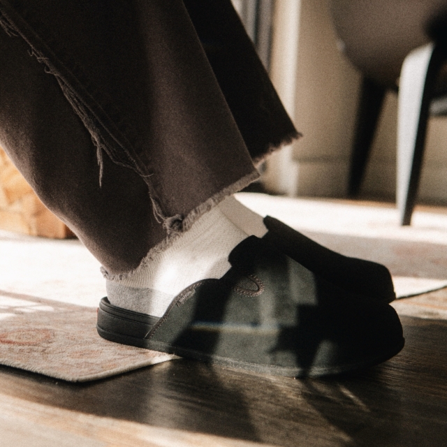 【潮流】Vans Harbor Mule VR3 麂皮穆勒鞋-黑