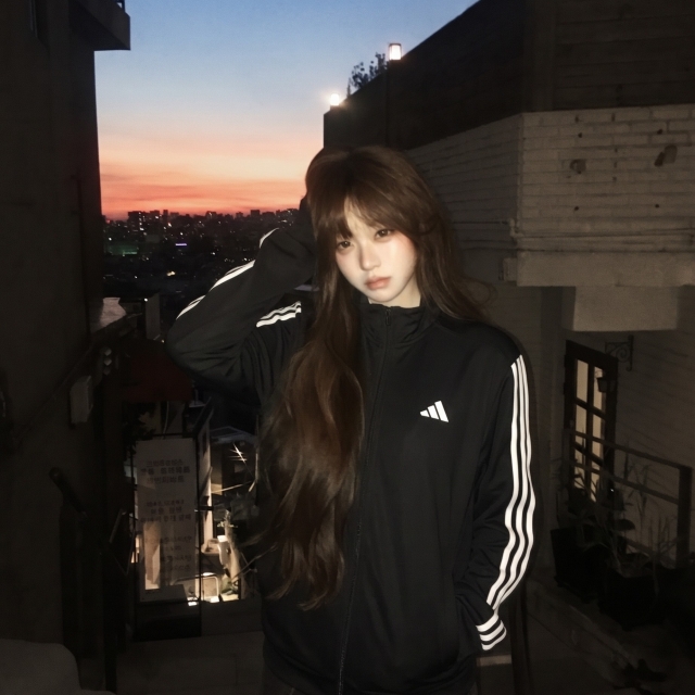 【潮流】美國 Adidas 立領三線小標夾克 運動外套-黑(KE2044)