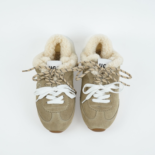 UGG AUSPECIAL泰迪兩穿穆勒鞋#GAZELLE羚羊棕（ES5885）