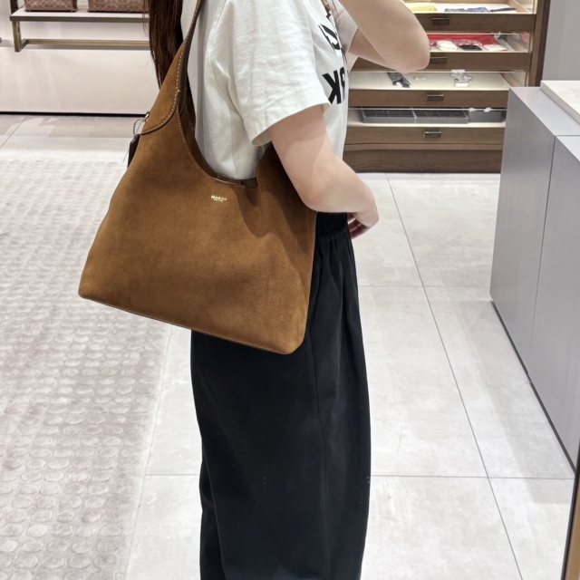【精品】COACH BROOKLYN 28 單肩手袋-暖棕色(CW637)