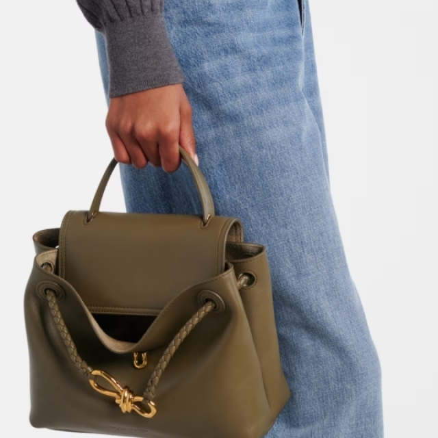 【精品】BOTTEGA VENETA SMALL CIAO CIAO-橄欖綠 (835835/V4O92/3230)